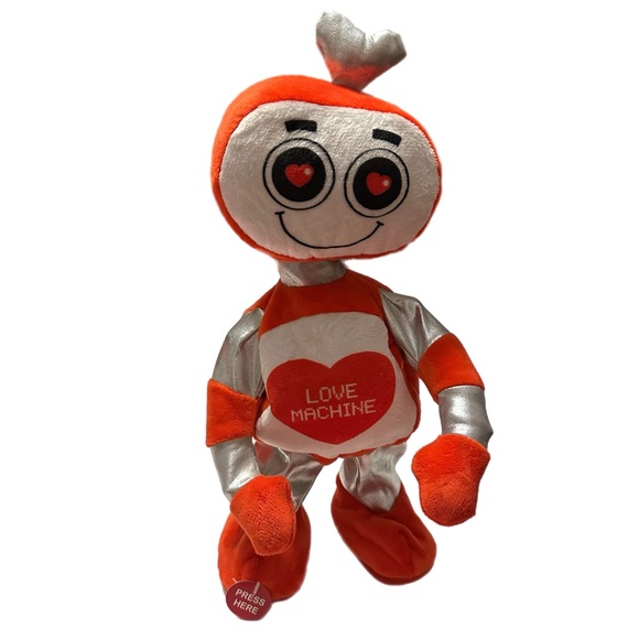 Robot Love Machine Miracles Sings Dance Animated Plush Valentine - Picture 1 of 7
